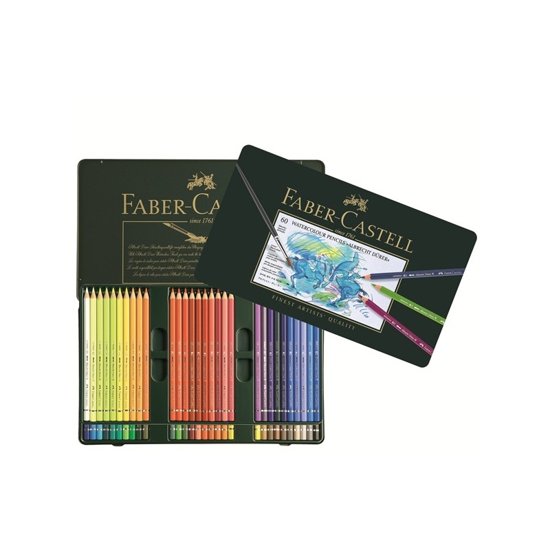 (FC-117560)Faber Castell crayon Albrecht Durer Etui métal 60