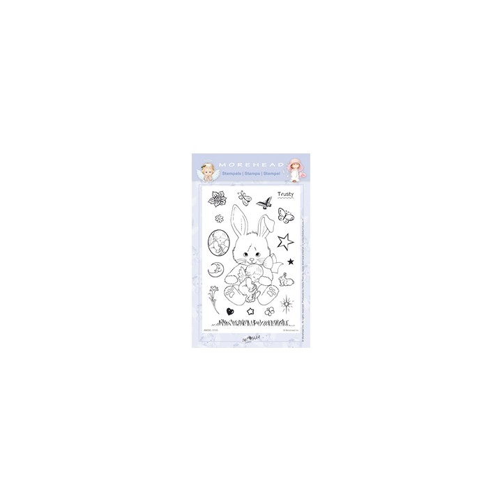 (97-0105)Clearstamp Morehead, Angel Trusty, 10x15 cm