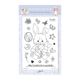 (97-0105)Clearstamp Morehead, Angel Trusty, 10x15 cm