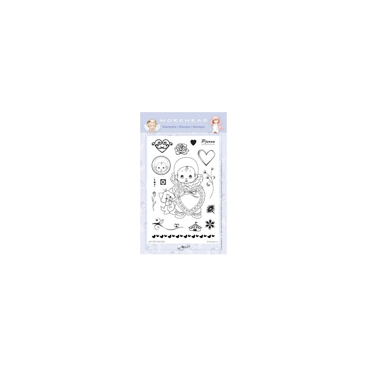 (97-0402)Clearstamp Morehead, Joy for You Pjerro, 10x15 cm