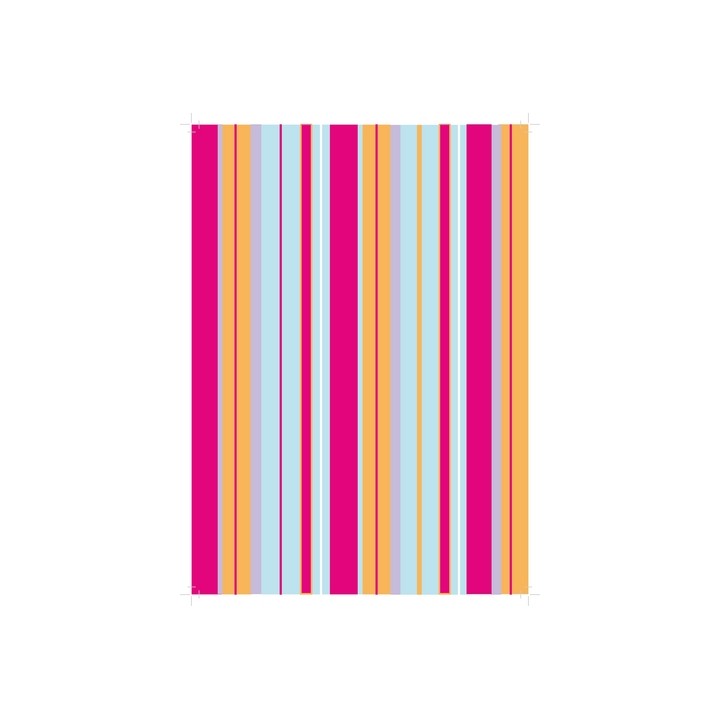 Pergamano Parchment paper sweet celebr.rayures 1 sheets  A4(618