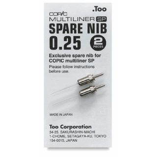 Copic Multiliner Sp 0.25 Nibs 2/Pack