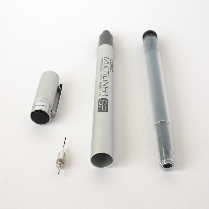 Copic Multiliner SP Refill B Black 0.2mm-Brush