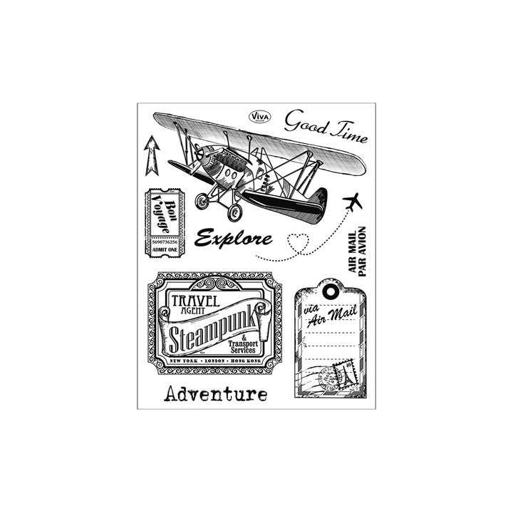 (4003 111 00)Clear Stamps - Adventure