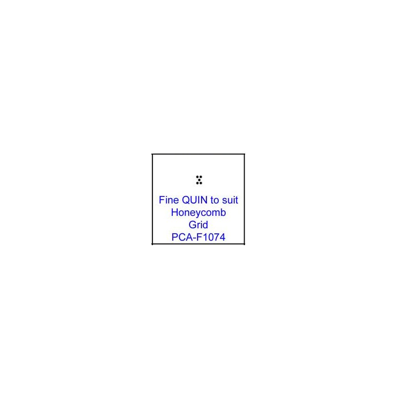 (PCA-F1074)Fine QUIN to fit H/Comb grid