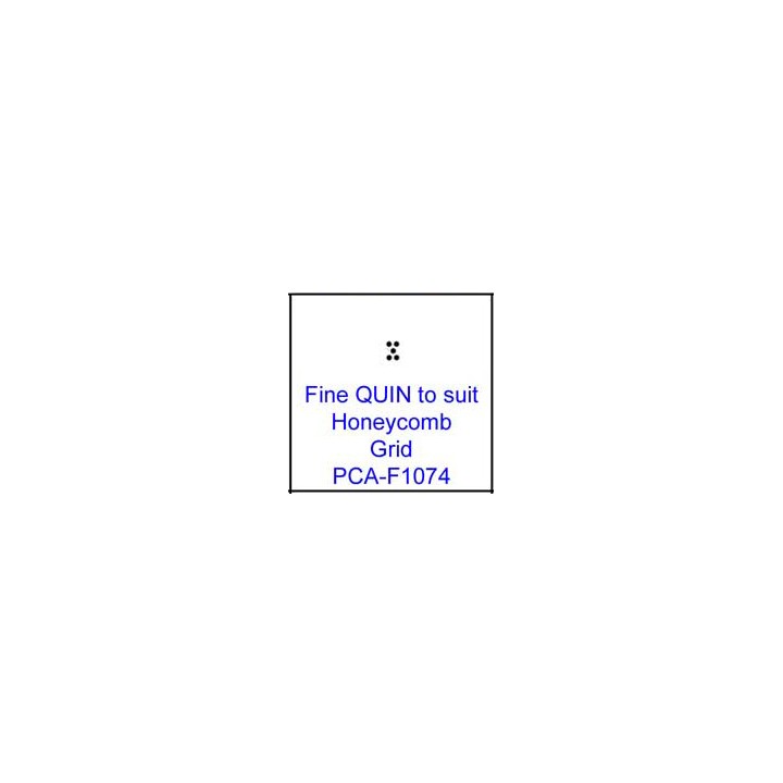 (PCA-F1074)Fine QUIN to fit H/Comb grid