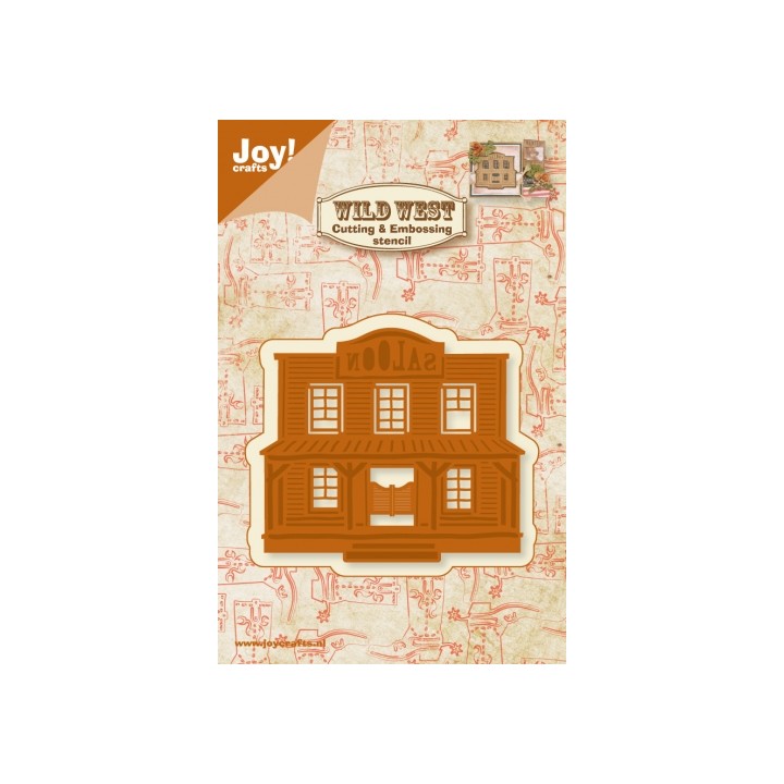 (6002/0425)Decouper & Gaufrer Pochoir Saloon