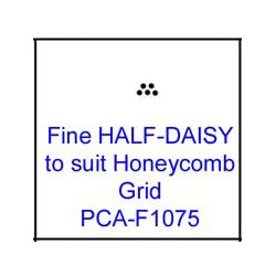 (PCA-F1075)Fine HALF-DAISY to fit H/Comb grid
