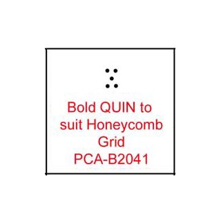 (PCA-B2041)Bold QUIN to fit H/Comb grid