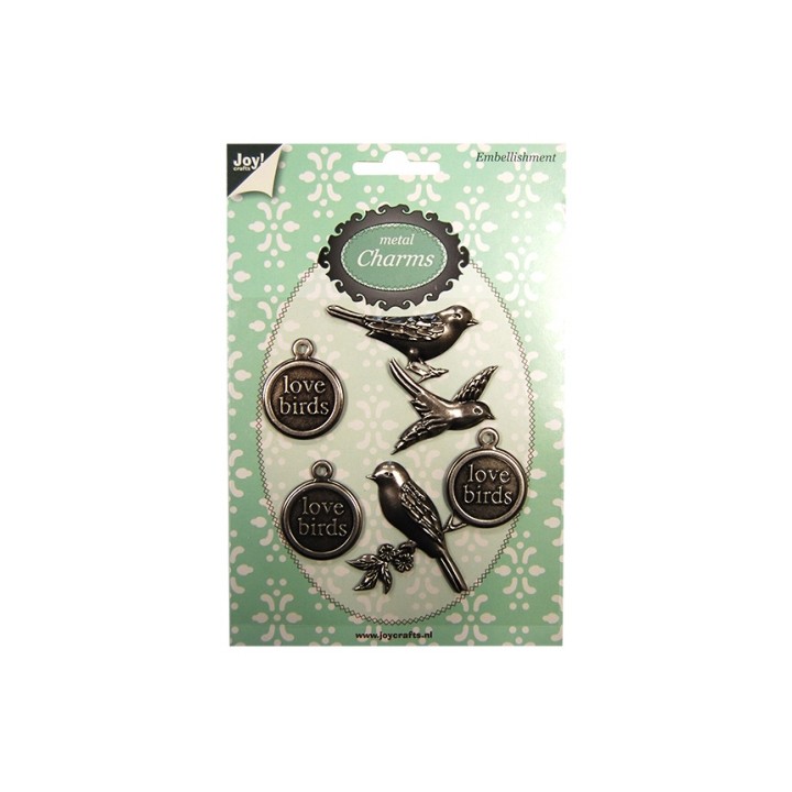 (6350/0303)Metal Charms Antique silver
