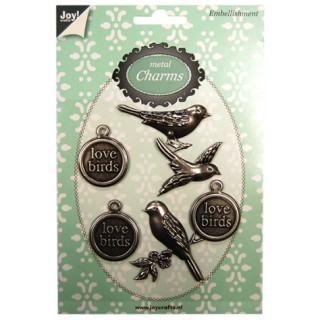 (6350/0303)Metal Charms Antique silver