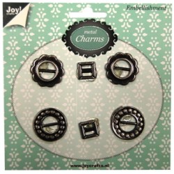 (6350/0307)Metal Charms Antique silver