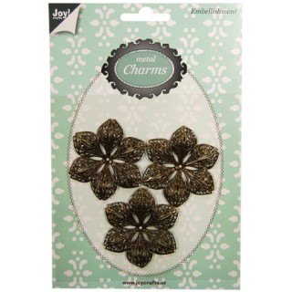 (6350/0310)Metal Charms Antique (yellow)copper
