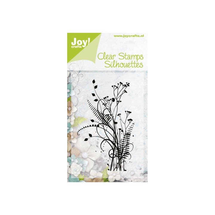 (6410/0336)Clear stamp Flower