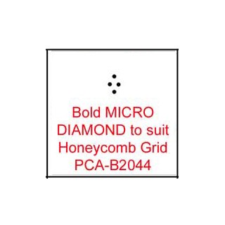 (PCA-B2044)Bold MICRO DIAMOND to fit H/C grid