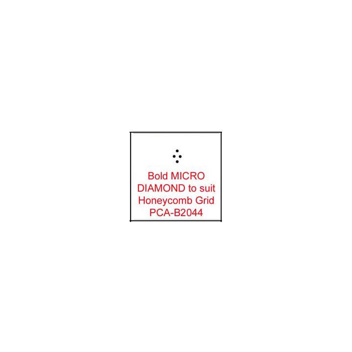 (PCA-B2044)Bold MICRO DIAMOND to fit H/C grid