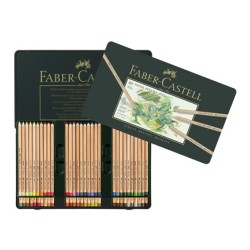 (FC-112160)Faber Castell crayon PITT Pastel étui métal 60