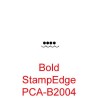 (PCA-B2004)Bold StampEdge