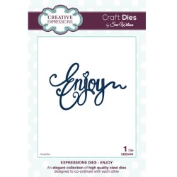 (CED5404)Craft Dies - Enjoy