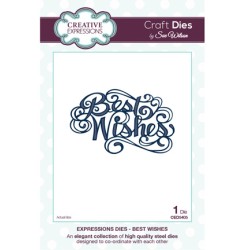 (CED5405)Craft Dies - Best Wishes