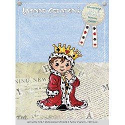 (CDST10025)Stamps - Yvonne Creations - King