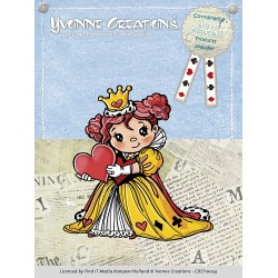 (CDST10024)Stamps - Yvonne Creations - Queen