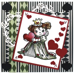 (CDST10024)Stamps - Yvonne Creations - Queen
