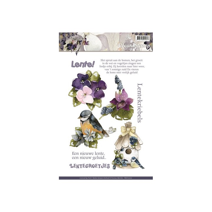 (PMCS10002)Precious Marieke - Lente - Clear stamp