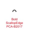 (PCA-B2017)Bold ScallopEdge