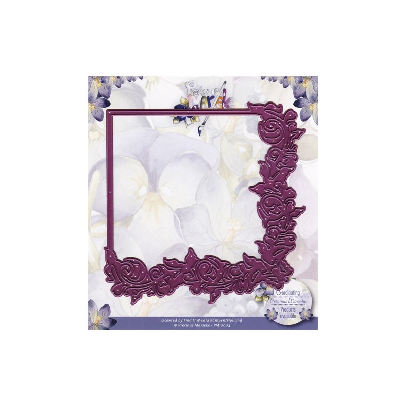 (PM10004)Precious Marieke - Floral frame