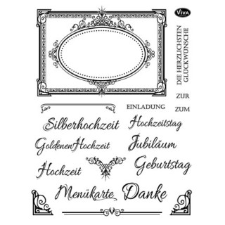 (4003 124 00)Clear Stamps - Anlasse Festlich