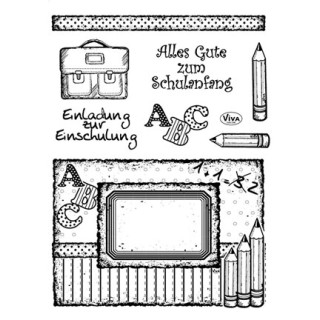 (4003 126 00)Clear Stamps - Einschulung