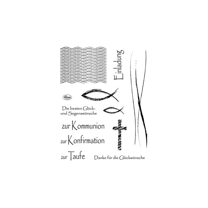 (4003 138 00)Clear Stamps - Christliche Feste