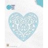 (SGD003)Nellie`s Choice Stained Glass Dies - Fantasy heart