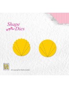 (SD055)Nellie's Shape Dies Folding Shape A-B