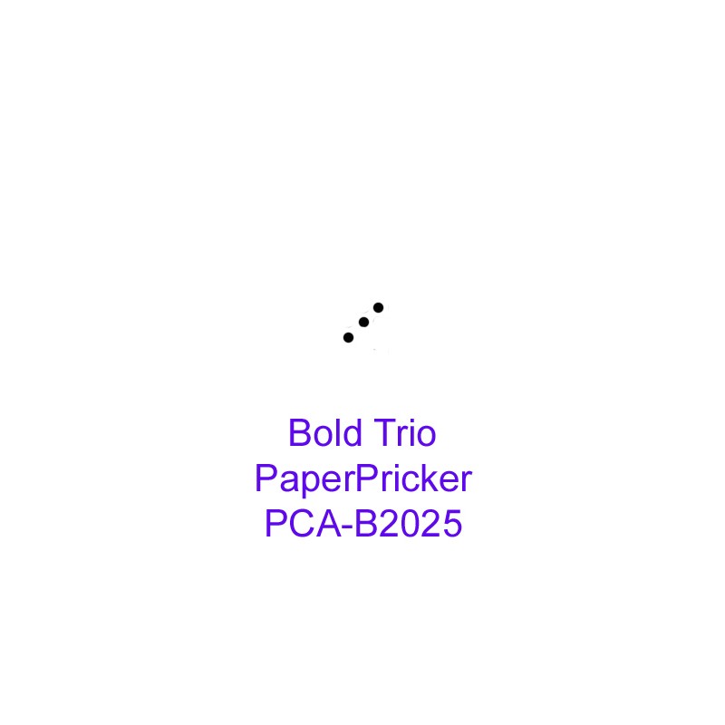 (PCA-B2025)Bold Trio PaperPricker