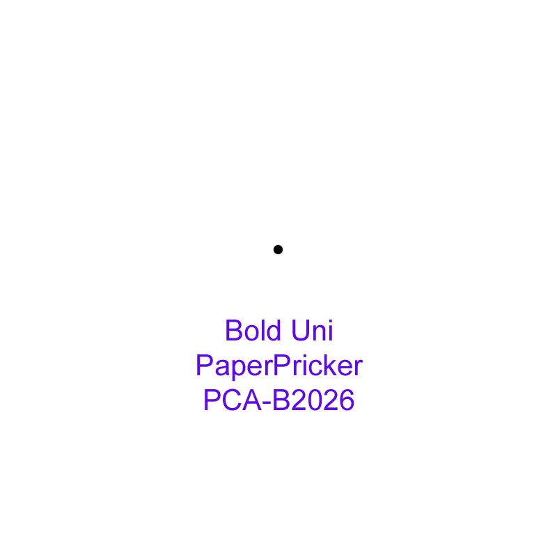 (PCA-B2026)Bold Uni PaperPricker