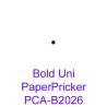 (PCA-B2026)Bold Uni PaperPricker