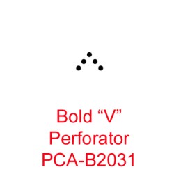 (B2031)Bold "V" Perforator