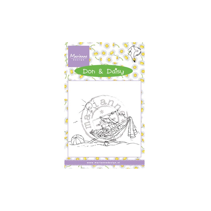 (DDS3352)Clear Stamp Don & Daisy Holiday app