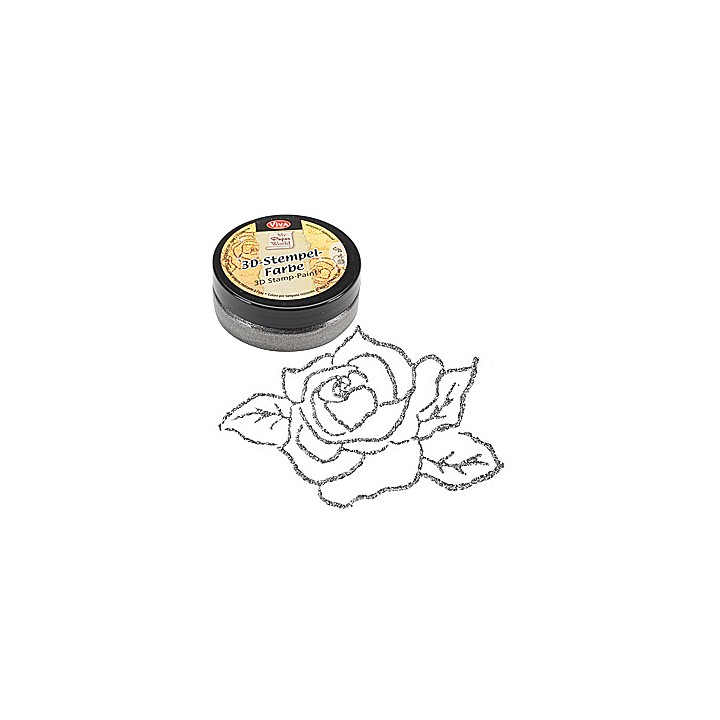 (1193.915.36)Viva Decor - 3D Stamp Paint - Steel-Metallic