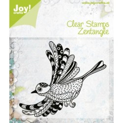 (6410/0346)Clear stamp Zentangle bird