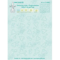 (35.0683)Embossing folder Hearts