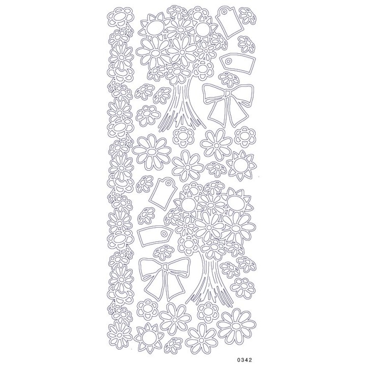 (AUPO1007)Aurelie Peel-Off's The Original Floral Collection Set
