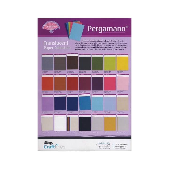 (63001)Translucent Paper Grey A4 150 gsm 5 Sheets