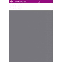 (63001)Translucent Paper Grey A4 150 gsm 5 Sheets