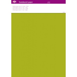 (63006)Translucent Paper Lemon A4 150 gsm 5 Sheets