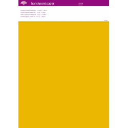 ²(63007)Translucent Paper Yellow A4 150 gsm 5 Sheets