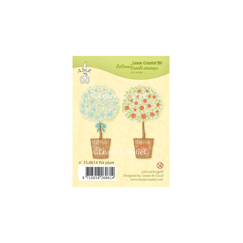 (55.0614)Clear stamp Pot plant (55.0614)Clear stamp Pot plant