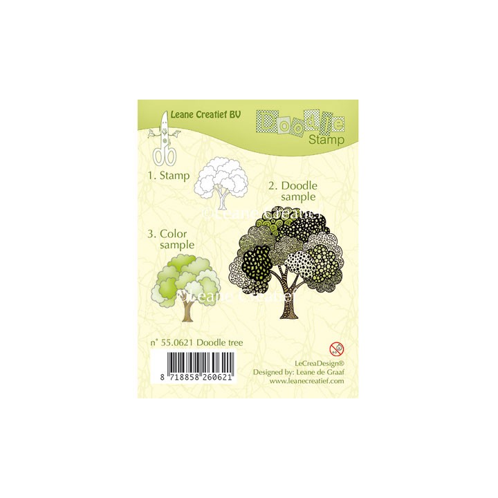 (55.0621)Doodle stamp Tree